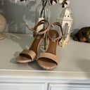 Steve Madden Reno Sandals High Heels Stiletto Tan Size 8.5 Photo 9