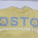 Spirit Jersey Boston Massachusetts Size M  Shirt Long Sleeve Yellow Cotton R206 Photo 10