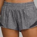 Lululemon  Hotty Hot Shorts Heathered Black 12 Nwt Photo 0