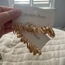 Gold Hoop Earrings Photo 2