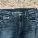 Edge Mother Women's Blue Denim The  The Looker Crop Dark Wash Skinny Jeans Sz 27 Photo 1