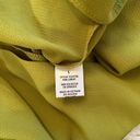 Sweet Rain  Women’s Large Chartreuse Green Short Sleeve Lightweight Pocket Blouse Photo 7