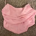 Blue Blush Pink Corset Top Photo 0