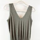 Sundry  Jersey Ruched Mini Tank Dress Olive Green 0 / XS Photo 5