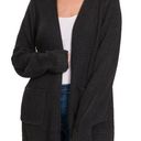 Zenana Outfitters NEW - HAMILTON WAFFLE KNIT CARDIGAN Photo 0