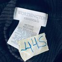 Worthington black  blouse size M excellent condition Photo 5