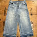 INC Woman’s  Wide Leg Cut Off Culotte Jeans Size 10 Photo 0