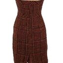 Trina Turk adorable strapless tweed dress! In brand new condition! ❤️🤎 Photo 9