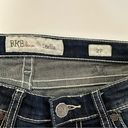 BKE  Denim Stella Distressed Dark Wash Jean Shorts Photo 1