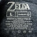 Nintendo  The Legend of Zelda Graphic Tee Dark Gray Size Large Photo 3