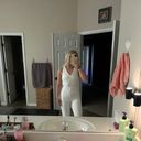 White Jumpsuit Open Back Photo 3