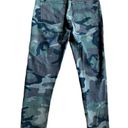 RE/DONE  Originals High Rise Ankle Crop Raw Hem Camo Size 24 Photo 2