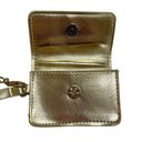 Versace Parfums Gold Faux Leather Mini Bag Wristlet Purse Photo 3