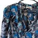 Ulla Johnson  Liv Lapis Blue Floral Dress Photo 4