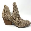 Coconuts by Matisse  Trader Calf Hair Spotted Booties Slip On Beige Boots Size 7M Photo 6