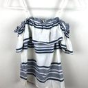 Splendid  Striped Off the Shoulder Top New NWT Sml Photo 0