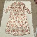 Christian Dior altered  floral housecoat pajama nightgown TLS1 7056 Photo 4