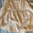 Frenchy Plisse Cami Top & Shorts Tan Size L Photo 2