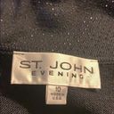 St. John  evening rhinestone stud dress Santana 10 Photo 2