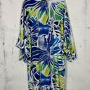 Natori  Zelda Caftan Deep De Chine Silky Swim Cover Size 1X Photo 7