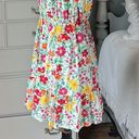 Bebop Sundress  Mini Colorful Floral Small Summer Dress Photo 4