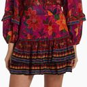 Farm Rio  Tropical Tapestry Ruffled Miniskirt Photo 1