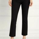 Hill House NWT  Claire Pant Black Fitted High Rise Cropped Casual Dress Small Photo 0