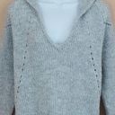 American Eagle  Grey Wool Blend Jegging Fit Boxy Sweater Womens Pullover Boho L Photo 1