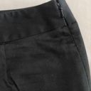 Laundry by Shelli Segal  Black Straight Leg Cotton Trouser Dress Pants 6 Photo 11