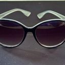 Gap  Vintage black frame, silver accents  oversized cat eye sunglasses June 2015 Photo 0