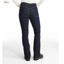 L.L.Bean  Signature Medium Tall Flared Jeans Photo 5