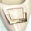 Jones New York  Cream Patent Leather Pointed Toe Flats Shoes Size 10 Photo 3