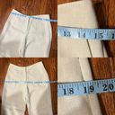 Krass&co Vintage NY& Trousers 6 PETITE Beige Loose Leg Mid Rise Seersucker Women 90s Photo 10