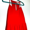 Sans Souci  Red Strappy Cut Out Side Maxi Dress Photo 4