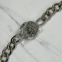 Anne Klein  Lion Head Concho Silver Tone Metal Chain Link Belt OS One Size Photo 10