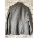 Banana Republic  Grey Wool Blend Peacoat Women’s Jacket Lined Size L Photo 2