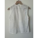 Ted Baker NWT  Adriene Lace-Paneled Top White 2 Photo 1