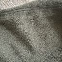 The North Face Women’s Fleece Zip Jacket Medium olive Green FLAWED Photo 3