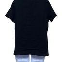 n:philanthropy  Womens L Cypress Slit T Shirt Black Distressed Short Sleeve NWT Photo 1