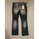 Maurice's Maurice’s Dark Wash Laney Bootcut Jeans Size 3/4 Long NWT Photo 4