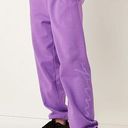 PINK - Victoria's Secret Victoria’s Secret PINK Purple Campus Sweatpants Chloe + Halle Photo 0