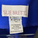 Vintage Blue Sue Brett |  & Black Blazer Skirt Set Photo 3