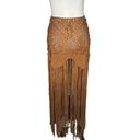 Love Sense Crochet Skirt or‎ Top Swimsuit Beach Cover Up Festival Women Size M Brown Size M Photo 12