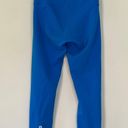 Lululemon Wunder Train High Rise Everlux Crop Tights Poolside Blue Photo 5