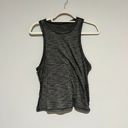 Lululemon Dark Gray Muscle Tank Top Fitness Workout Photo 1