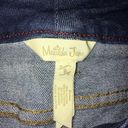 Matilda Jane  cuffed cropped jeans, embroidered hummingbird pocket Photo 3