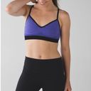 Lululemon  Hold Your Om Bra II Heathered Iris Flower Size XXS Photo 0