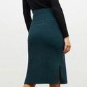 MM.LaFleur  The Harlem Skirt Jardigan Knit Deep Sea - Size Medium Photo 1