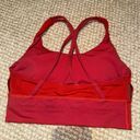 Lululemon Bright Pink Sports Bra Photo 4