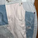 Signature 8 Denim Ripped Skirt Photo 3